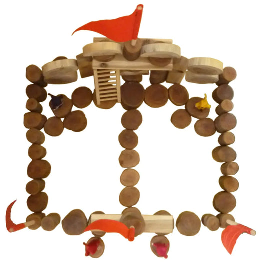 Tree Castle Blocks 75 Piece - Mekamart Australia