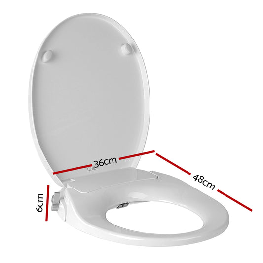 Cefito Non Electric Bidet Toilet Seat Cover Auto Water Spray Wash Knob Control - Mekamart Australia