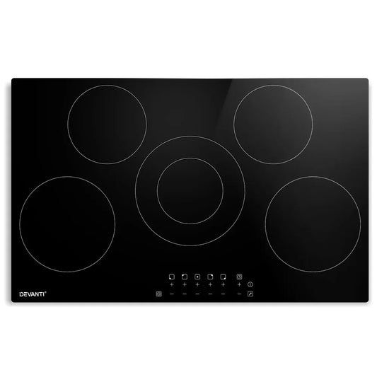 Devanti Electric Ceramic Cooktop 90cm - Mekamart Australia