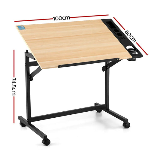 Artiss Drafting Table Drawing Desk Art Desk Multi-Functional Craft Drawing Table - Mekamart Australia