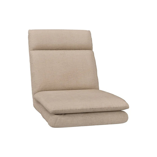 Artiss 2XFloor Chair Sofa Linen Beige - Mekamart Australia