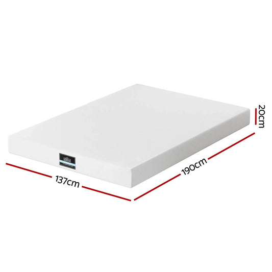 Giselle 20cm Memory Foam Mattress Green Tea Double - Mekamart Australia