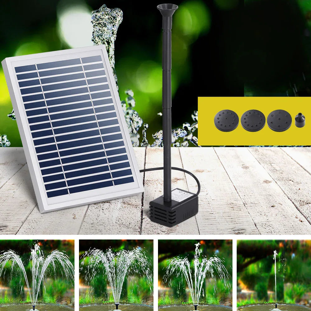 Gardeon Solar Pond Pump Submersible Water Fountain Kit 4.4FT - Mekamart Australia