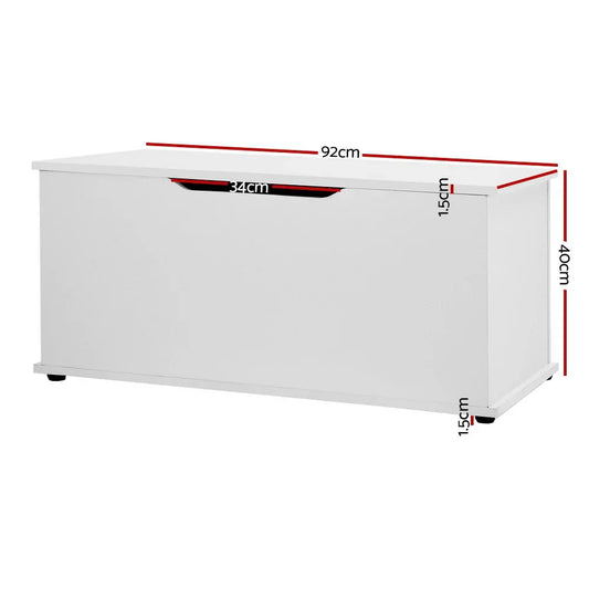 Keezi Kids Toy Box Chest Children Container Storage Clothes Organiser Cabinet - Mekamart Australia