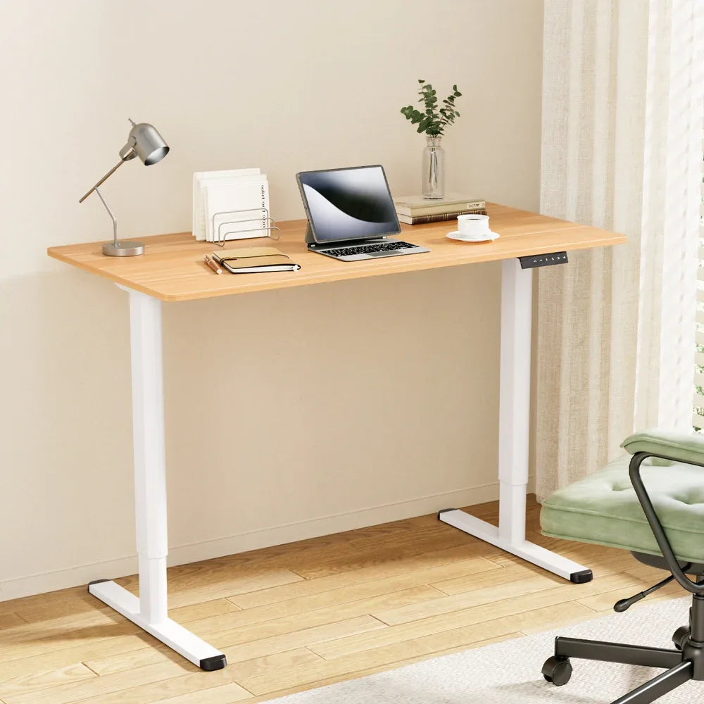 120CM Artiss Electric Standing Desk Sit Stand Desks Home Office Computer Desk - Mekamart Australia