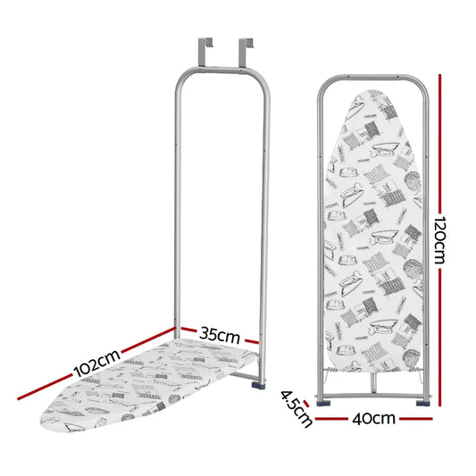 Artiss Ironing Board Wall Mounted Foldable White - Mekamart Australia