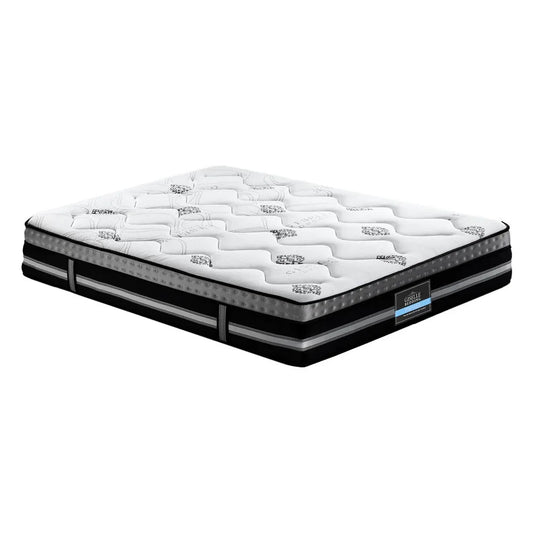 Giselle Bedding Double Mattress 35cm Bed in a Box Pocket Spring Gel Memory Foam - Mekamart Australia