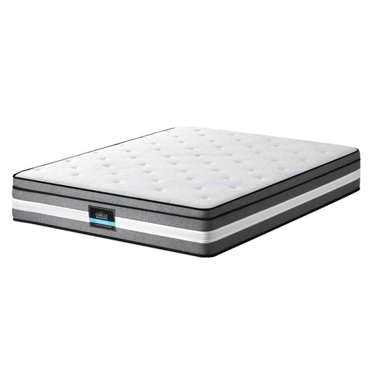 Giselle Bedding 30cm Mattress Gel Foam Pocket Spring Double - Mekamart Australia