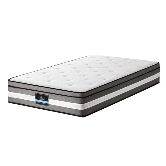 Giselle Bedding 30cm Mattress Gel Foam Pocket Spring Single - Mekamart Australia