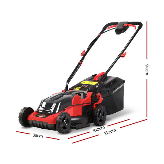 Giantz Lawn Mower Cordless 40V Battery Electric Lawnmower 34cm Width - Mekamart Australia