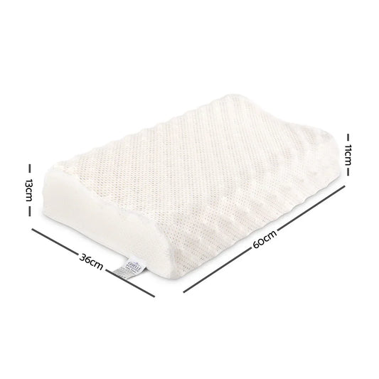 Giselle Bedding Natural Latex Pillow Twin Pack - Mekamart Australia