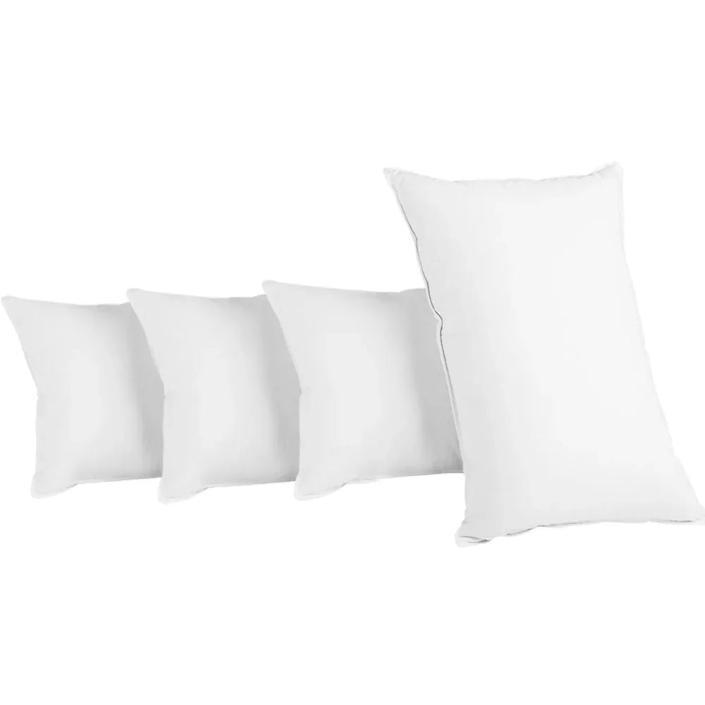Giselle Bedding 4 Pack Bed Pillow Family Hotel 48X73CM - Mekamart Australia