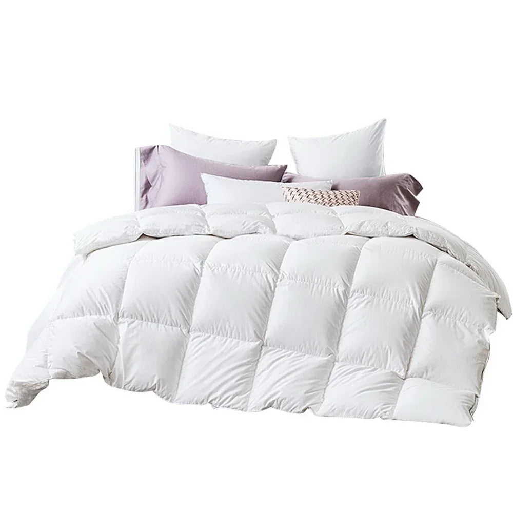 Giselle Bedding 500GSM Duck Down Feather Quilt Queen - Mekamart Australia