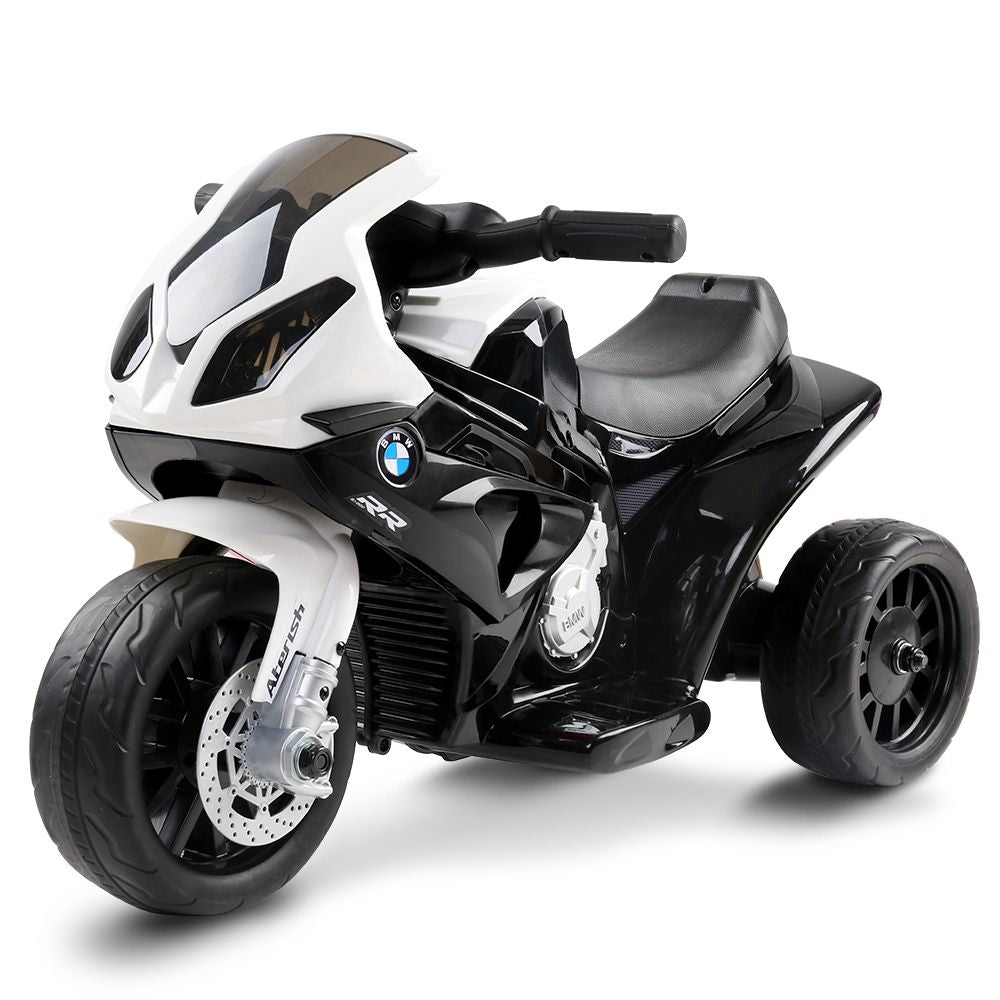 Kids Ride On Car Electric Ride On Cars Motorcycle Motorbike BMW Licensed S1000RR Black