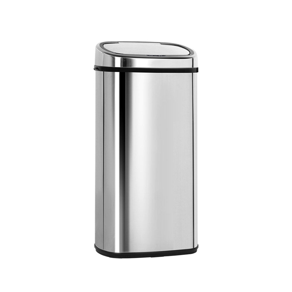 Devanti Motion Sensor Bin 68L Hands-Free Touchless Kitchen Waste