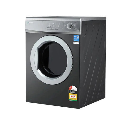 Devanti 7kg Tumble Dryer Vented 15 Auto Programs - Grey - Mekamart Australia
