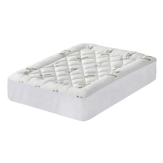 Giselle Mattress Topper 5cm Pillowtop toppers Bamboo Double - Mekamart Australia