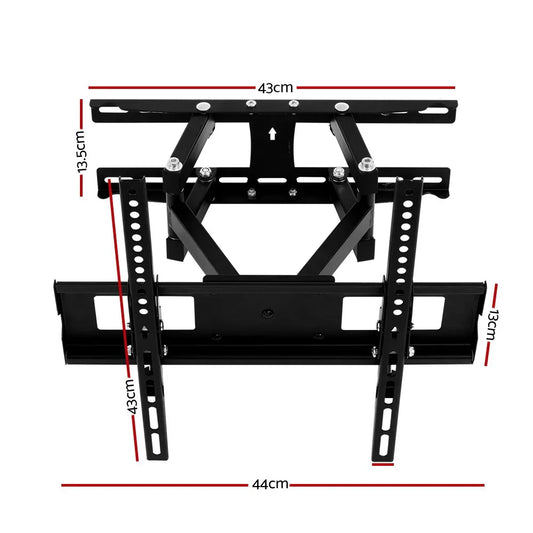 Artiss TV Wall Mount Bracket for 23"-55" LED LCD Full Motion Dual Strong Arms - Mekamart Australia