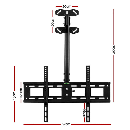 Artiss TV Wall Mount Bracket for 32"-75" LED LCD TVs Full Motion Ceiling Mounted - Mekamart Australia