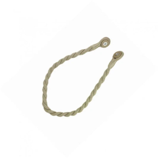 Magnetic weaved rope tieback Linen - Mekamart Australia