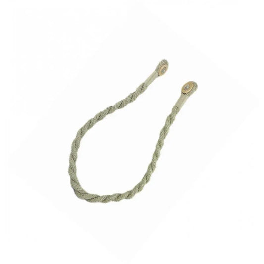 Magnetic weaved rope tieback Linen - Mekamart Australia