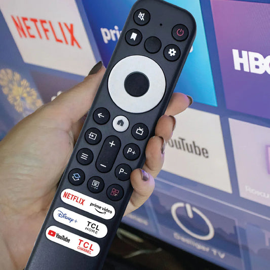 Laser Remote Control for TCL TVs - Black - Mekamart Australia