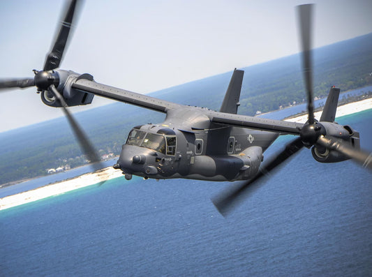 Christmas gift US Osprey Tiltrotor Aircraft Building Blocks Set, 460 Pieces Military Transport Model Kit for Kids Aged 6+ & Enthusiasts(Osprey tiltrotor aircraft)