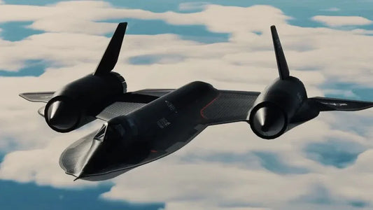 Christmas gift SR-71 Blackbird Reconnaissance Aircraft Building Blocks Set, 183 Pieces Military Model Kit for Kids Aged 6+ & Enthusiasts(SQ71 reconnaissance plane) - Mekamart Australia