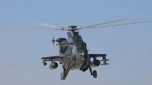 Christmas gift WZ-10 Attack Helicopter Building Blocks Set, 264 Pieces Military Model Kit for Kids Aged 6+ & Enthusiasts(WZ10 helicopter gunship) - Mekamart Australia