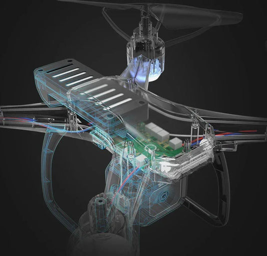 Christmas gift Fierce DIY 4K Camera Drone: Build & Fly Your Own Stunt Quadcopter for Thrilling Aerial Adventures - Mekamart Australia