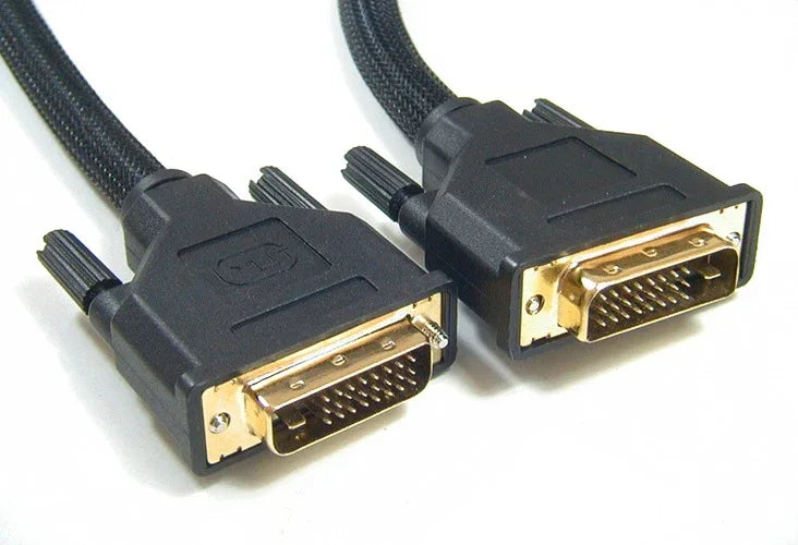 ASTROTEK DVI-D Cable 5m - 24+1 pins Male to Male Dual Link 30AWG OD8.6mm Gold Plated RoHS - Mekamart Australia