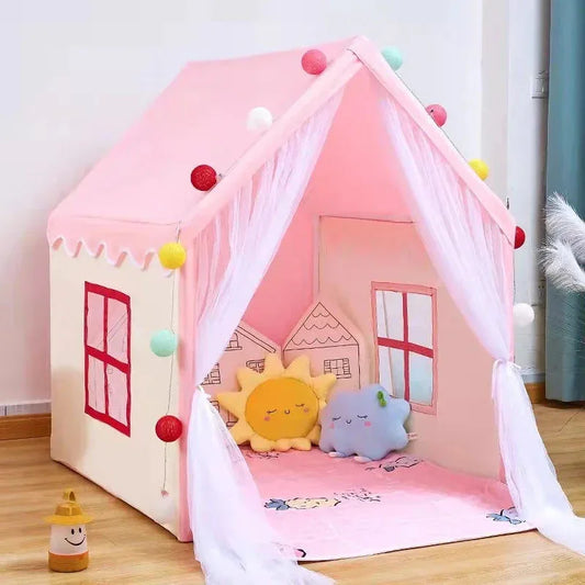 Pink Baby Tent for Girls Indoor & Outdoor Play - Mekamart Australia