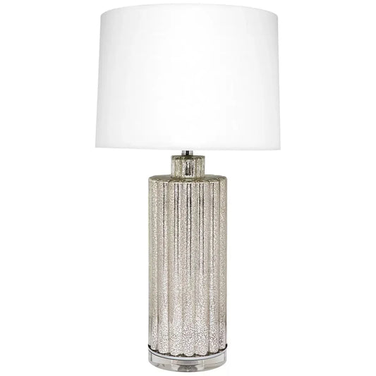Allure table lamp silver - Mekamart Australia
