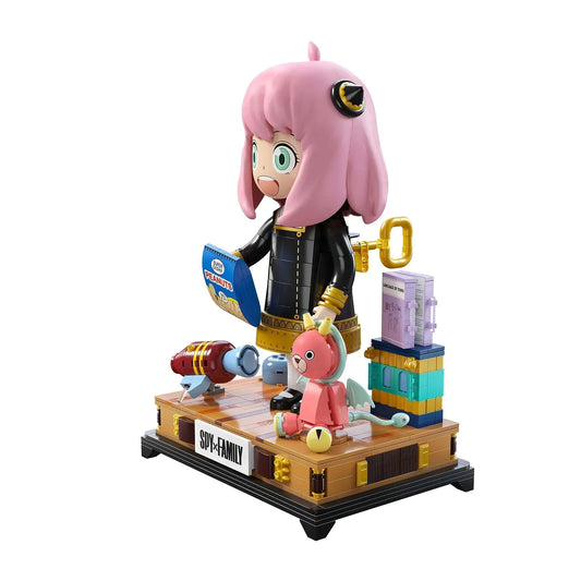 Kalos 31cm Anya Forger Face Changing Building Block Figure Spy X Family - Mekamart Australia