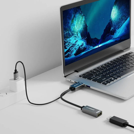 mbeat Tough Link HDMI to DisplayPort Adapter with USB Power - Mekamart Australia