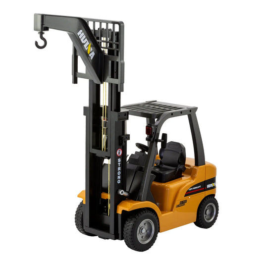 1:10 Scale 2.4G 8-Channel Metal Remote Control Forklift Construction Vehicle with Lifting Function & Sound - Mekamart Australia