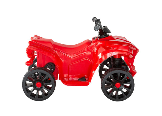 Rechargeable Ride-on Quad bike (Red) with Safe Braking System - Mekamart Australia