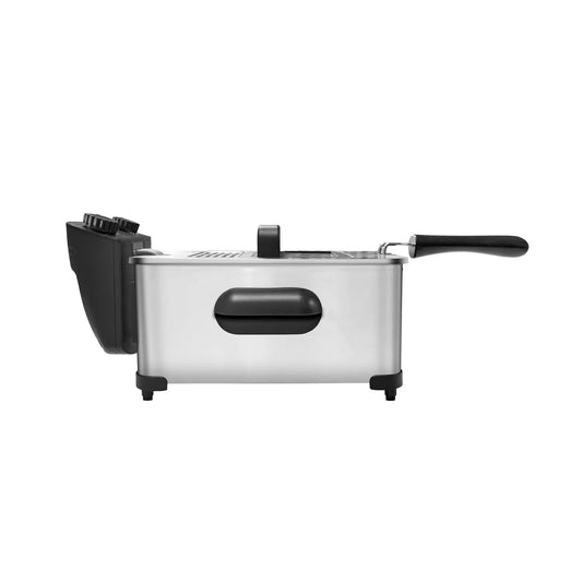 3.8L Deep Fryer with Timer Control Knob and Thermal Safety Device - Mekamart Australia