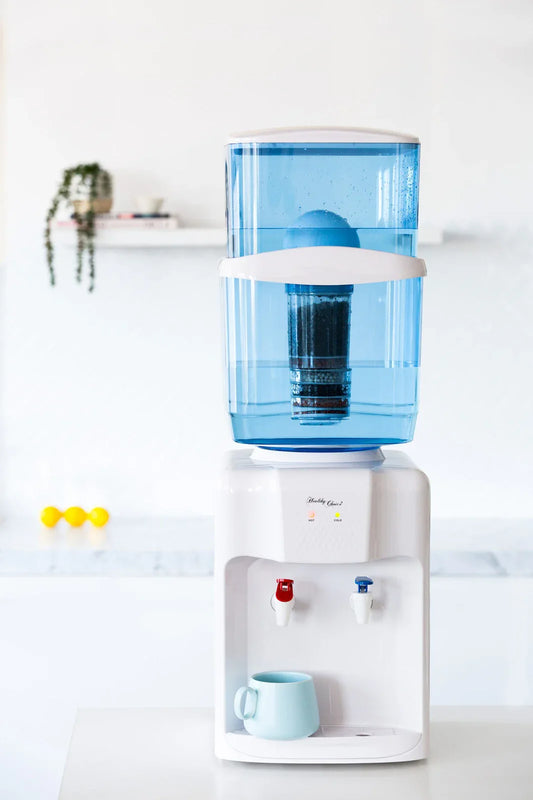 Water Cooler, Hot Water Dispenser with Activated Carbon Filtration - Mekamart Australia