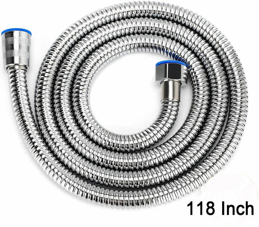 3m Shower Head Hose Stainless Steel Bathroom Flexible Tube Replacement Pipe AU