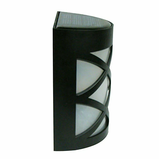 Outdoor Solar Wall Lights Door Garden Step Bright 6 LED Fence Light Path Lamp AU - Mekamart Australia