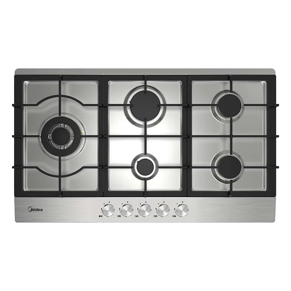 Midea Gas Cooktop Stainless Steel 90cm