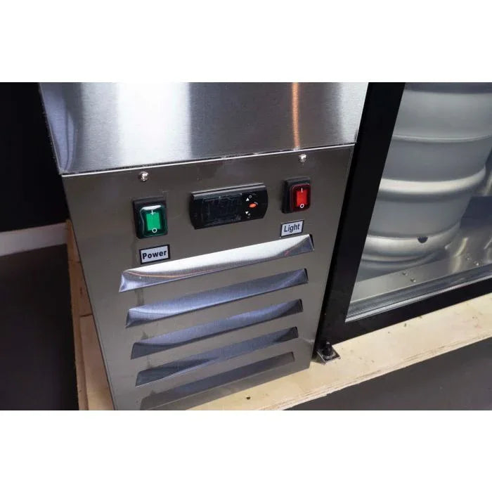 Kegerator - KegMaster Super Deluxe - Two Door Small - Mekamart Australia