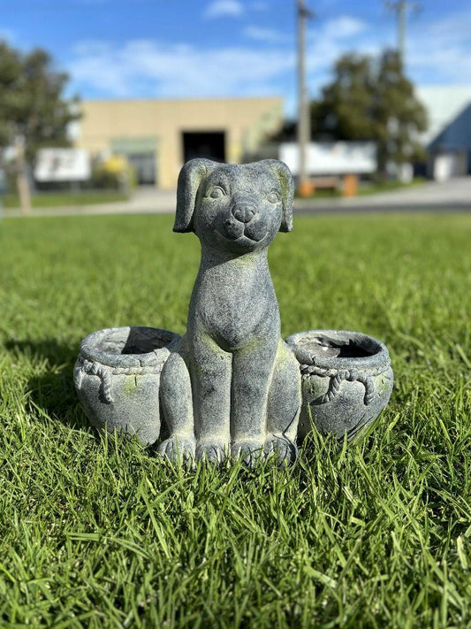 Dog with pots Planter - Mekamart Australia