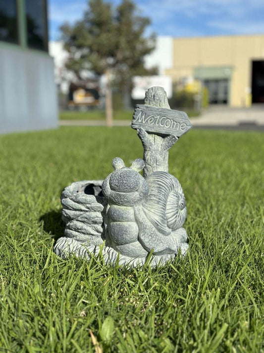 Welcome Snail Planter - Mekamart Australia