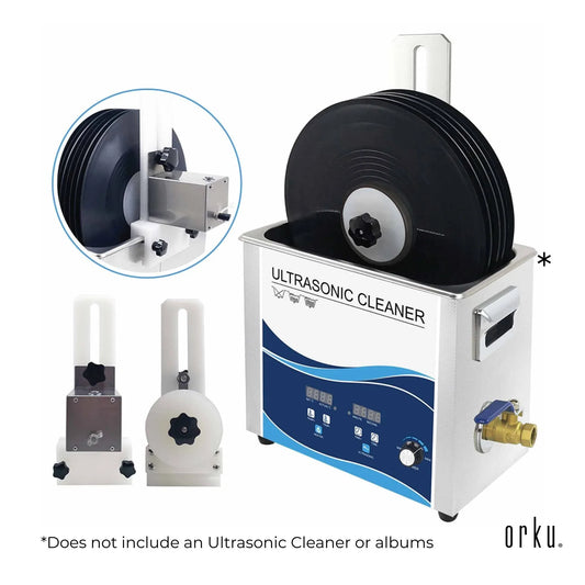 Vinyl Record Cleaning Stand Drying Rack For Ultrasonic Cleaner LP Disc Bracket - Mekamart Australia