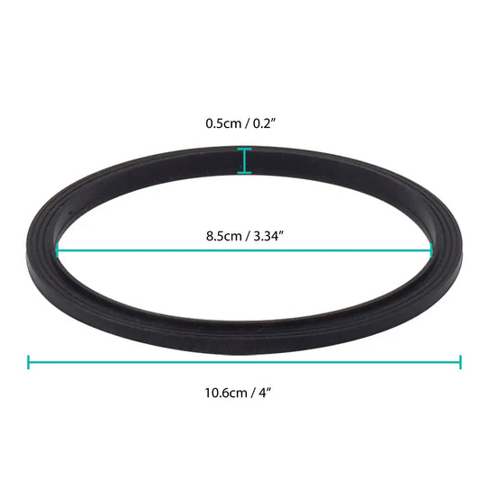 4x For Nutribullet RX Gasket Black Seal Ring - Suits 1700W 1700 N17-1001 Blade - Mekamart Australia