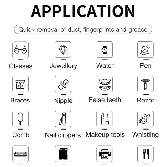 600ml Ultrasonic Jewellery Cleaner Mini Pink - Portable Personal Sonic Bath - Mekamart Australia