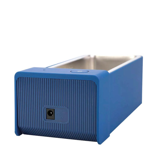 600ml Ultrasonic Jewellery Cleaner Mini Blue - Portable Personal Sonic Bath - Mekamart Australia
