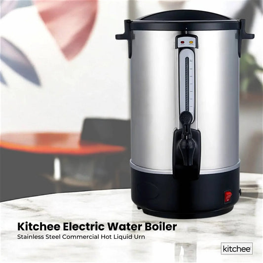 Kitchee 15L Electric Water Boiler - Stainless Steel Commercial Hot Liquid Urn - Mekamart Australia